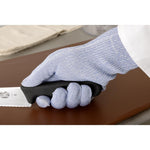 Blauwe snijbestendige handschoen L