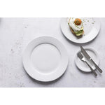 Olympia Whiteware borden met smalle rand 15cm (12 stuks)
