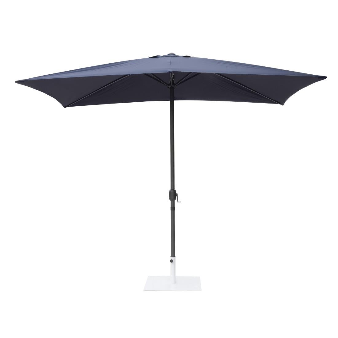 Bolero Sevilla Vierkante Parasol 2X3M Marineblauw