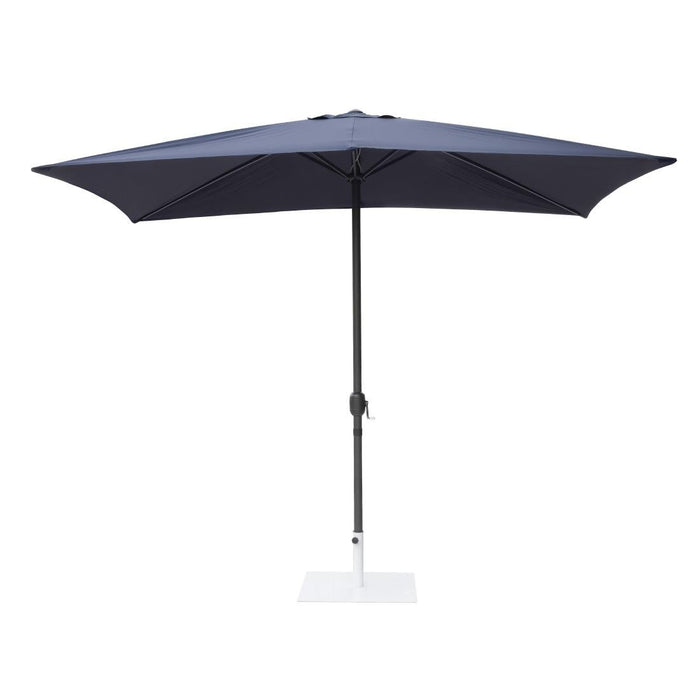Bolero Sevilla Vierkante Parasol 2X3M Marineblauw
