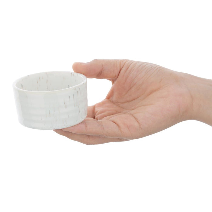 Olympia Cavolo Wit Gespikkelde Dipschaal - 67mm (Doos 12)