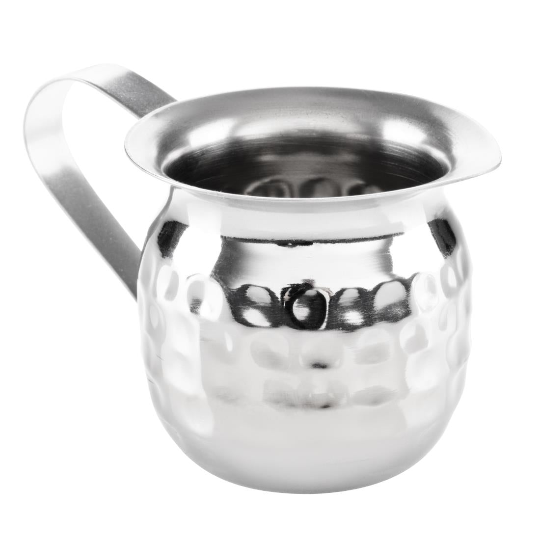 Olympia Mini Gehamerd Roestvrijstalen Melkkannetje 78Ml (Pakket Van 6)