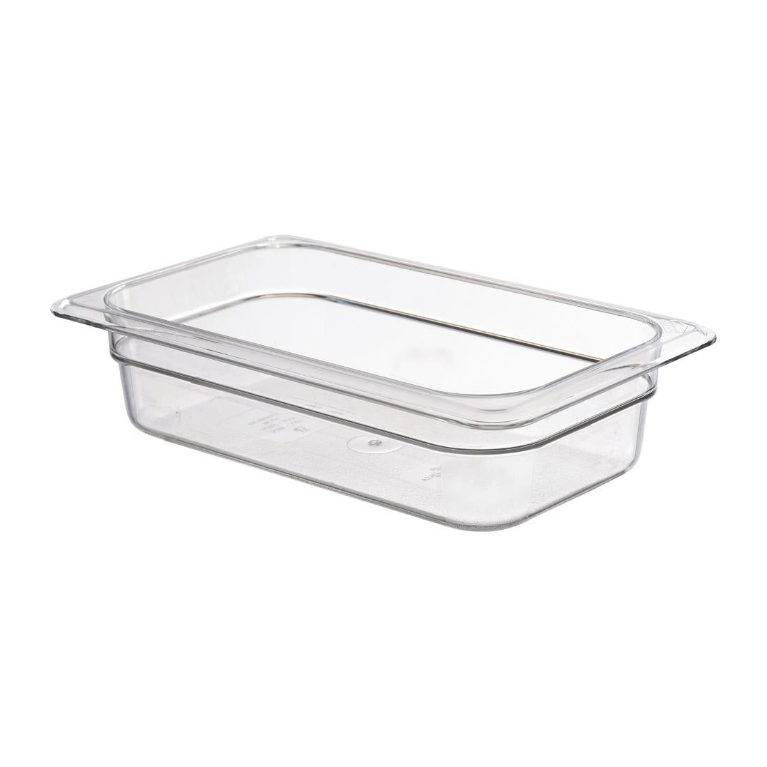 Cambro polycarbonaat bak GN 1/4 6,5mm