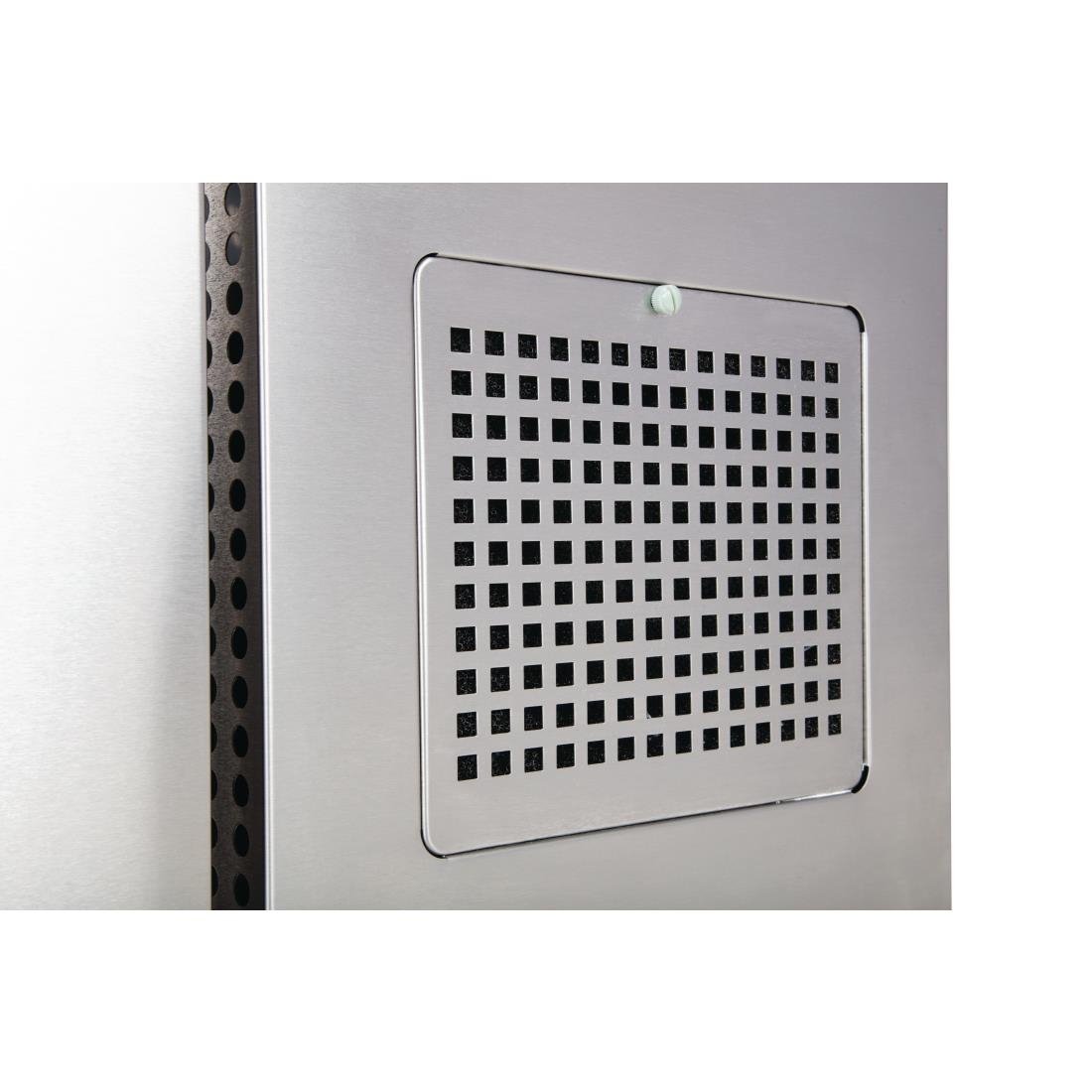 Polar U-serie 3-deurs koelwerkbank 417L