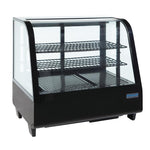 Polar C-serie koelvitrine 100L zwart