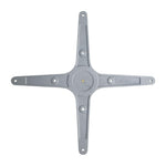 Bolero aluminium tafelpoot (2 stuks)