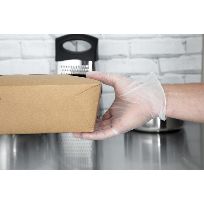 Hygiplas vinyl handschoenen transparant poedervrij XL (100 stuks)