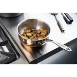 Vogue Triwall koperen inductie sauteuse conisch 20cm