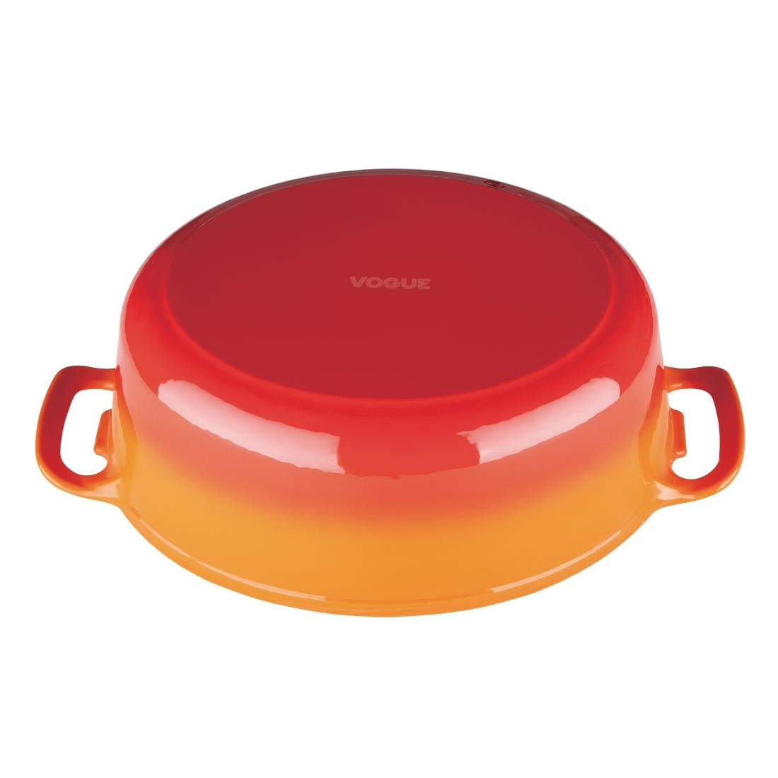 Vogue oranje ovale braadpan 5ltr