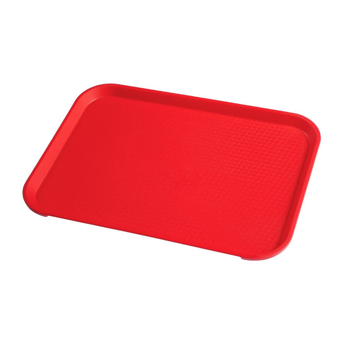 Cambro polypropyleen fastfood dienblad rood 410mm