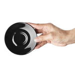 Olympia cafe espresso schoteltje zwart (12 stuks)