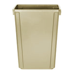 Jantex Smalle Afvalbak Beige 60Ltr