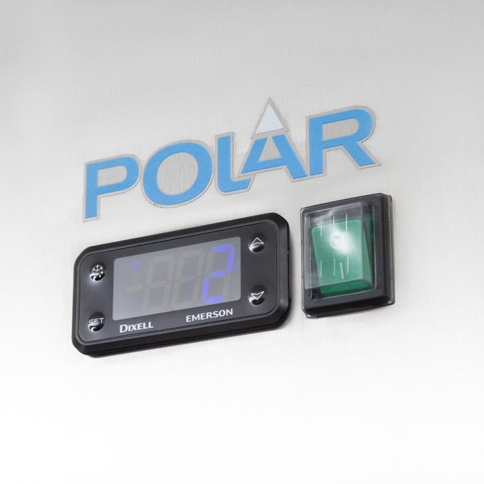 Polar U-Serie Energiezuinige Eendeur Staande Display Koelkast