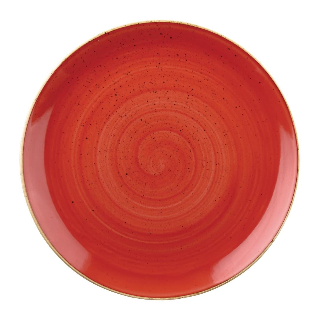 Churchill Stonecast Berry Red Evolve Coupe Bord 16.5cm (pak van 12)