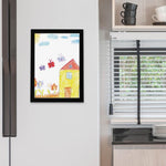 Europel Infokader / Zelfklevende Set Van 2 Stuks A4 Zwart