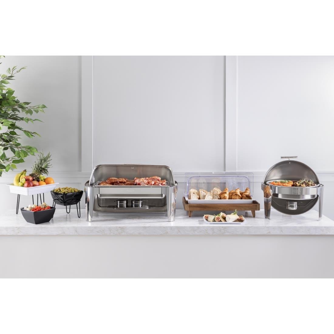 Olympia Paris ronde chafing dish rolltop
