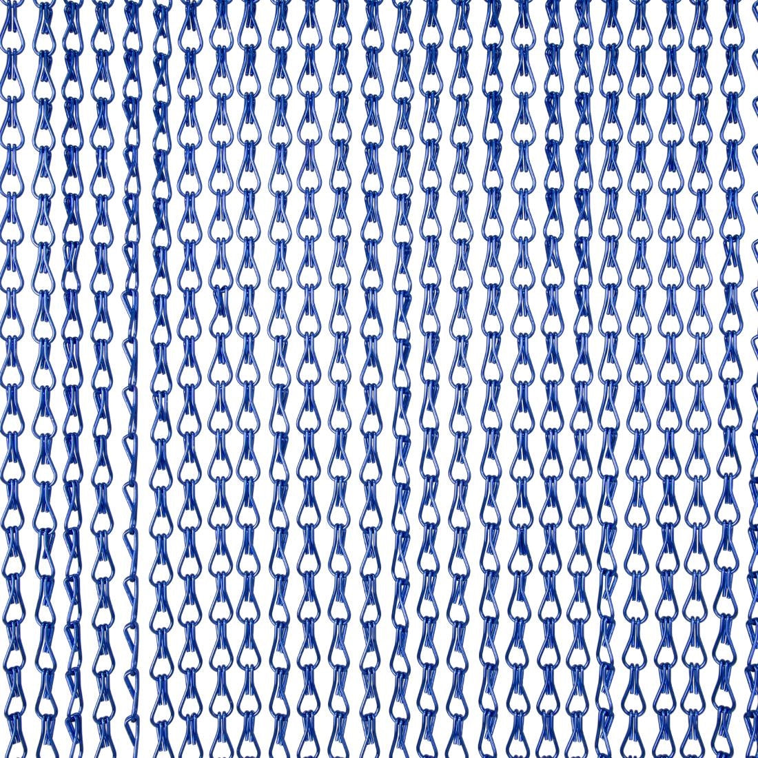 EazyZap Keten Deur Vliegengordijn - Blauw