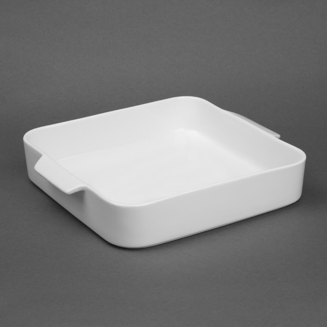 Olympia Whiteware Vierkante Braadslee 260x225X50mm (Verpakking Van 2)