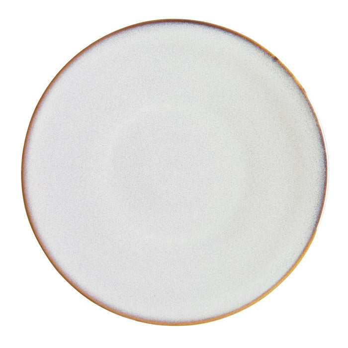 Olympia Drift Grijze Effen Coupe Borden 230 mm (Pak Van 6)