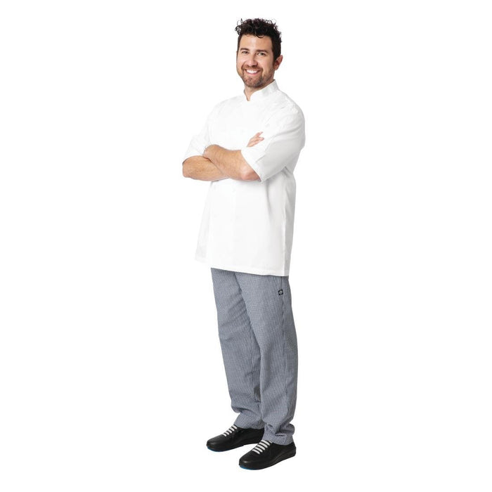 Koksbuis Unisex Wit Met Ventilatie M