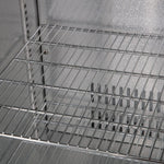 Polar G-serie 2-deurs barkoeling met klapdeuren zwart 198L