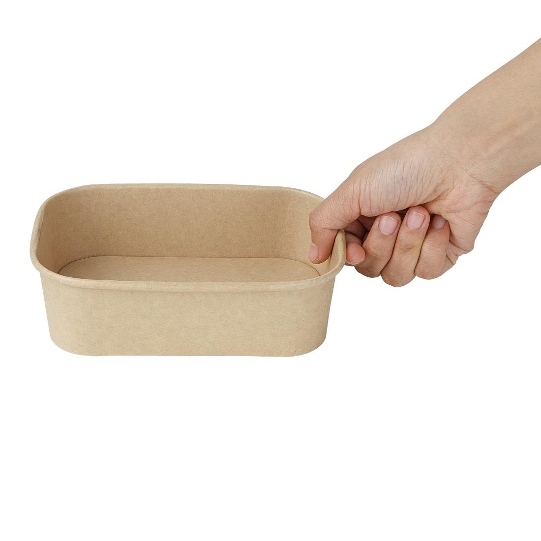 Fiesta Recycleerbare Vierkante Container Bodes 1000ml (Verpakking Van 300)