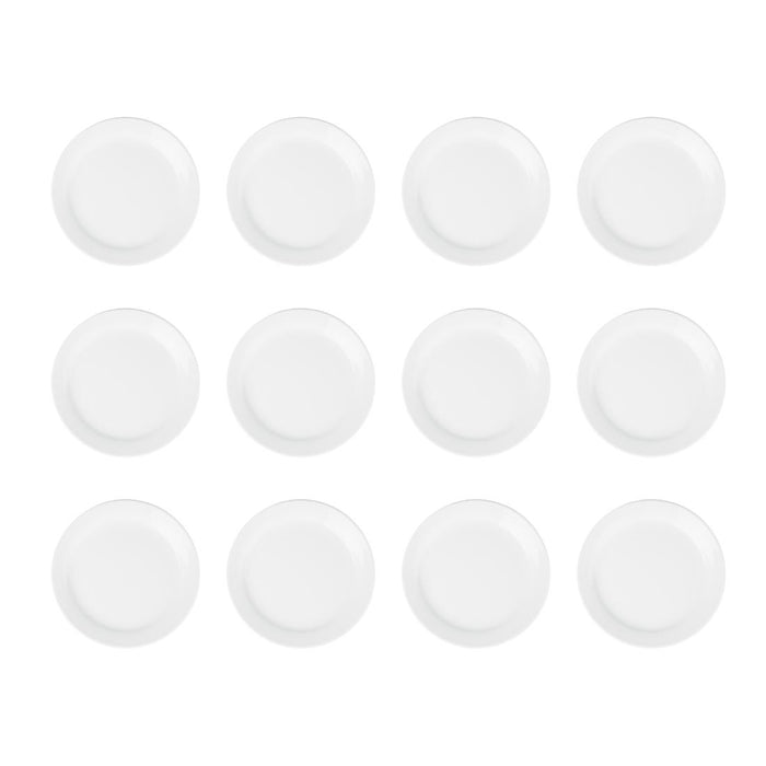 Olympia Athena borden met smalle rand 16,5cm (12 stuks)