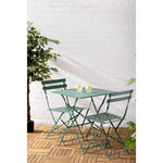 Bolero Perth Bosgroene Stijl Stalen Inklapbare Stoelen (2stuks)