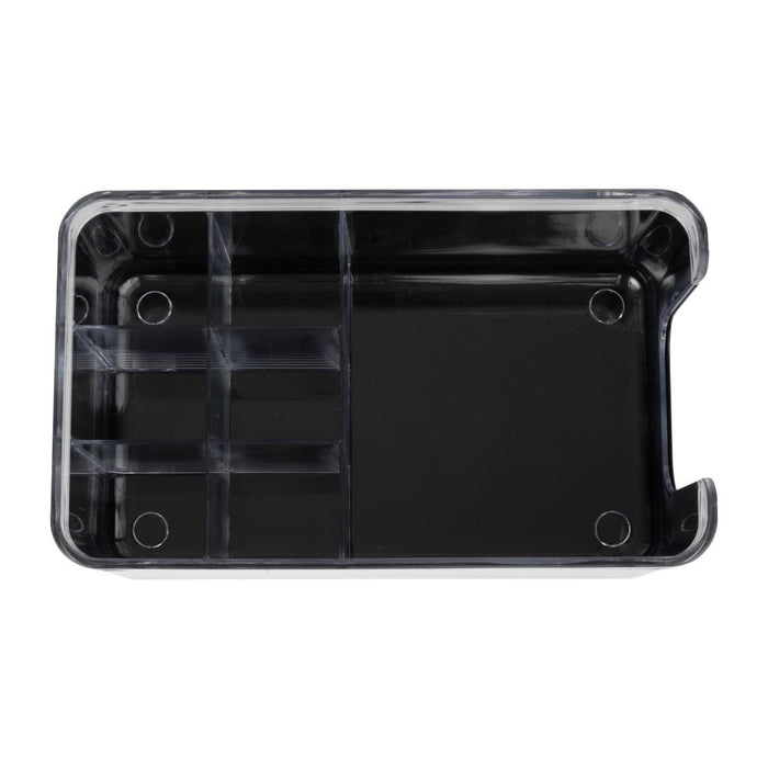 Olympia Kristallon Bar Caddy Zwart Abs