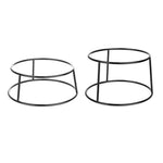 Olympia Antislip Multi-Ronde Verhoger Zwart Draad 230x260x100mm