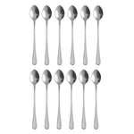 Olympia Buckingham lattelepels/ijslepels/lange lepels 19,5cm (12 stuks)