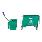 Jantex Kentucky rolemmer met wringer groen 20L