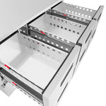 Polar G-serie koelwerkbank met 6 laden
