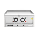 Buffalo 600-Serie Elektrische Bakplaat Met Twee Zones, 600mm