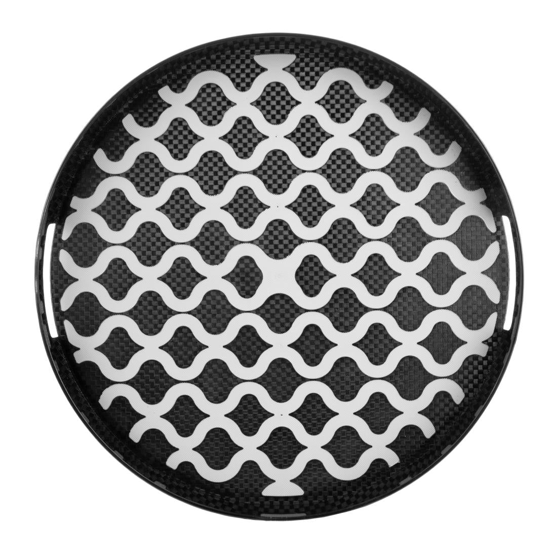 Olympia Kristallon Pc Rond Antislipblad Met Handgrepen - 405 mm 16"