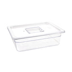 Vogue polycarbonaat 1/2 gastronorm container 100mm transparant