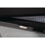 Polar G-serie laag model gekoelde bardisplay met klapdeur zwart 128L