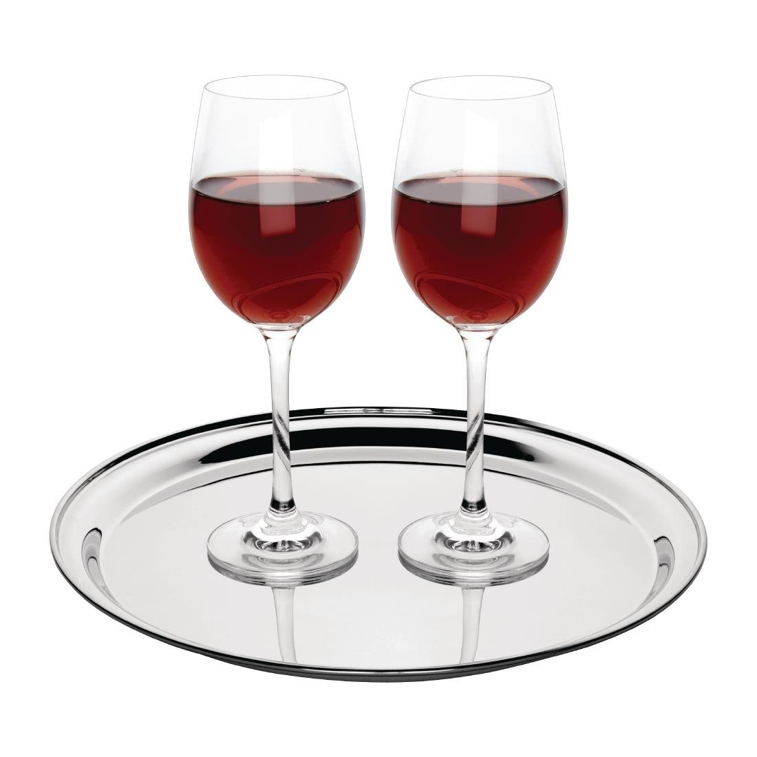 Olympia RVS dienblad rond 30cm