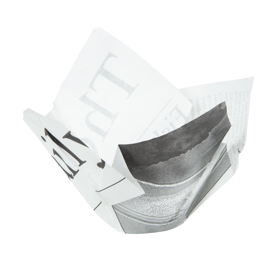 Krantenprint frietpapier (1100 stuks)