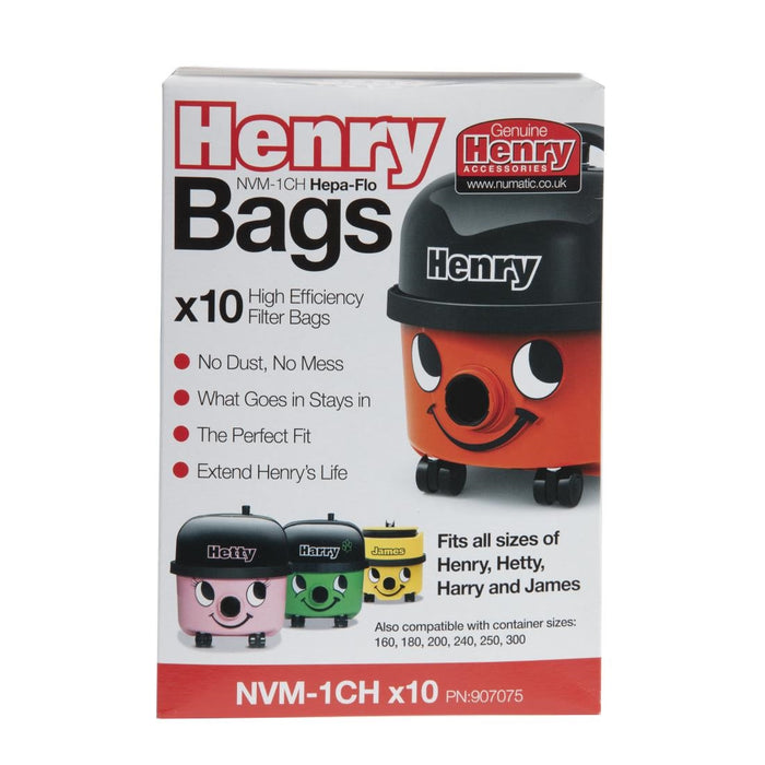 Numatic Henry stofzuigerzakken (10 stuks)
