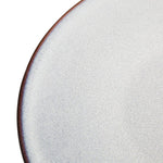 Olympia Drift Grijze Effen Coupe Borden 230 mm (Pak Van 6)