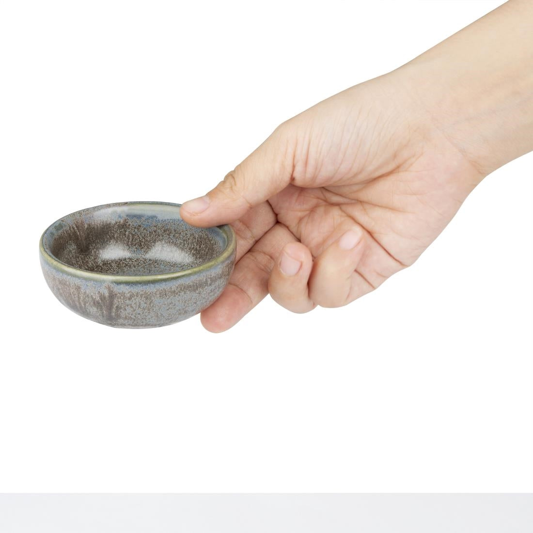 Olympia Ember Blauwe Dipschaaltjes 78mm (Pak Van 8)