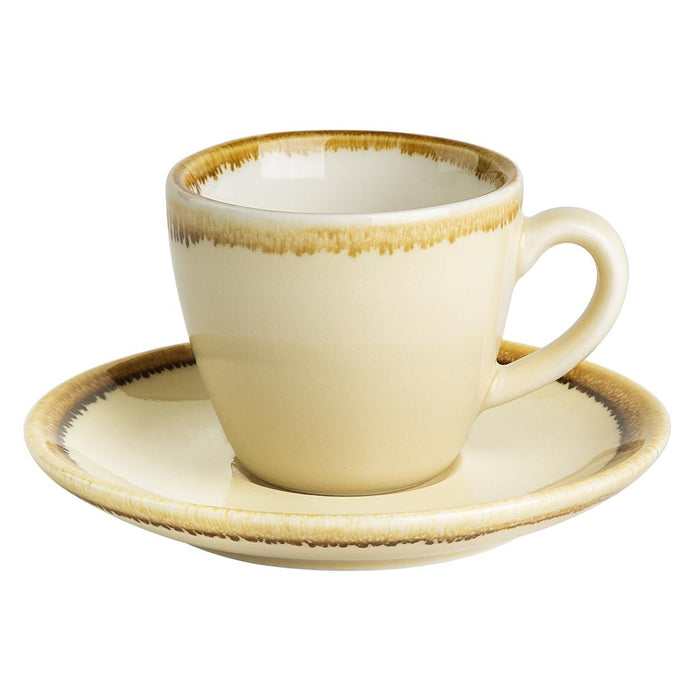 Olympia Kiln espressokopjes zandsteen 8,5cl (6 stuks)
