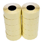 Prijstang etiketten wit (15000 stuks)