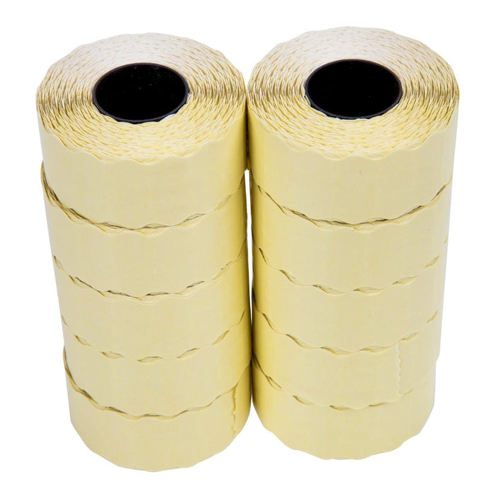 Prijstang etiketten wit (15000 stuks)