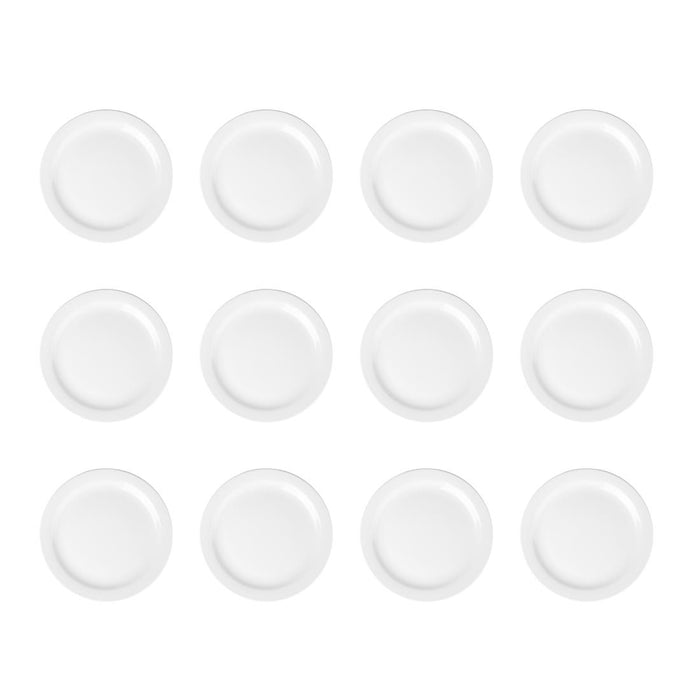 Olympia Athena borden met smalle rand 22,6cm (12 stuks)