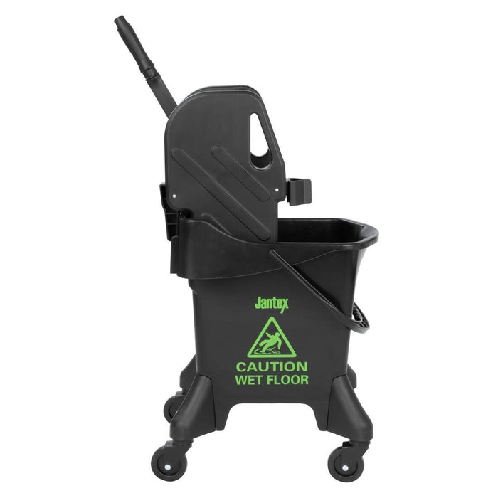 Jantex 20Ltr Hoge Mopemmer En Wringpers - Groene Opdruk