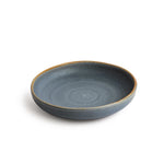Olympia Canvas diepe coupe borden blauw graniet 23cm (6 stuks)