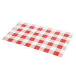 Rood Gingham vetvrij papier 19x31cm (200 stuks)