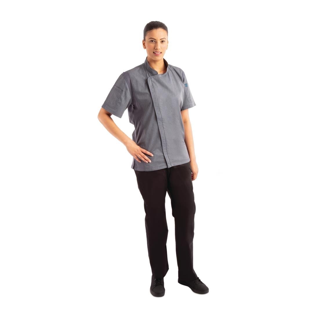 Koksbuis Unisex Inktblauw Korte Mouw XL